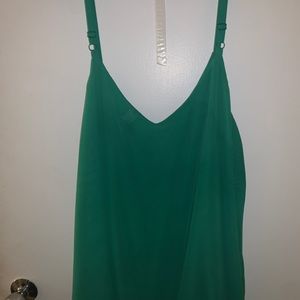 Flowy and Silky Green Torrid Tank